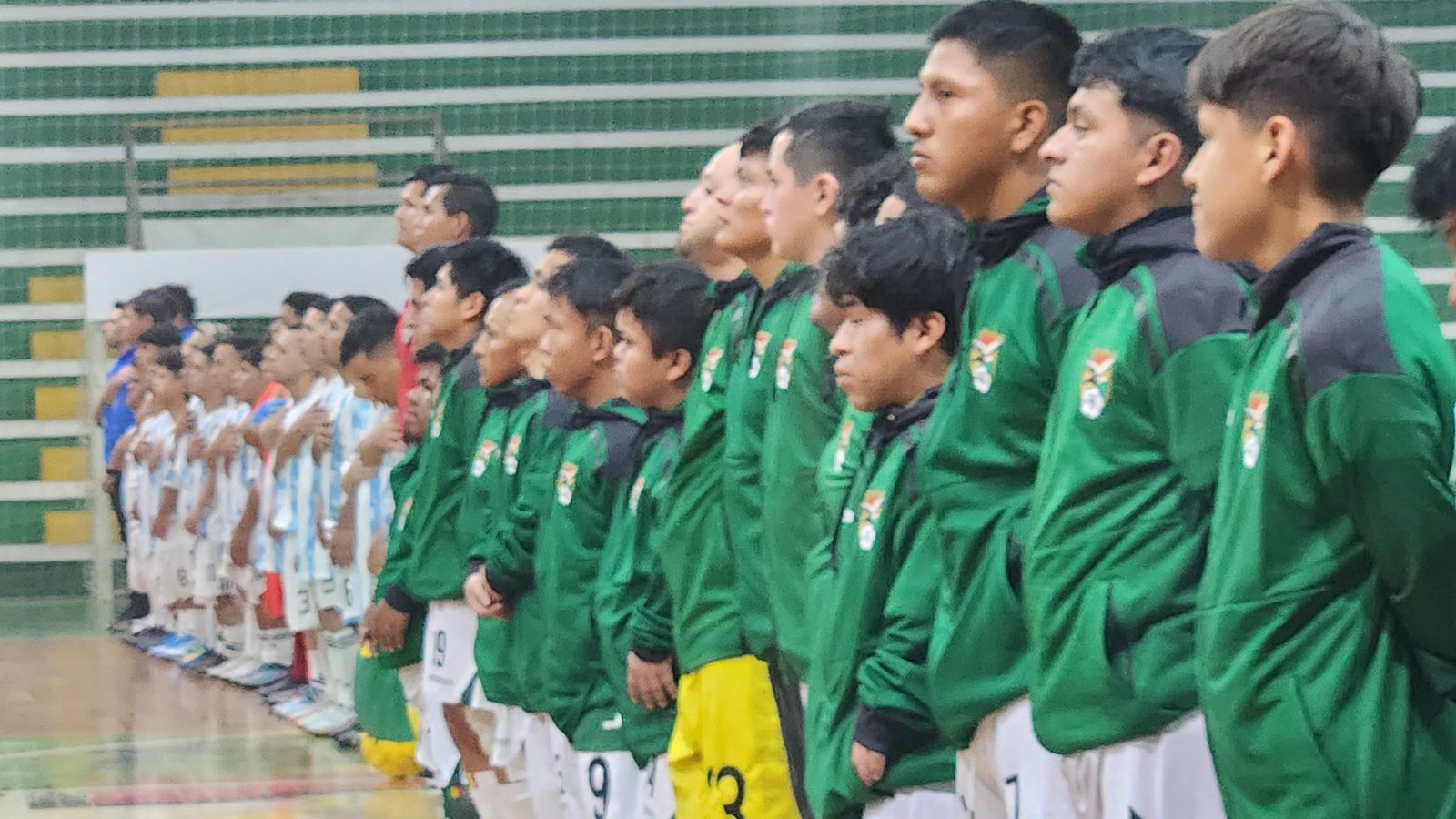 Equipo formado antes del partido